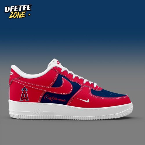 Los Angeles Angels Custom Name For Fans AF1 Shoes