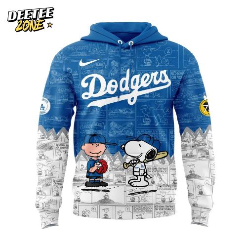 Los Angeles Dodgers 75th Anniversary of Peanuts New Hoodie V1