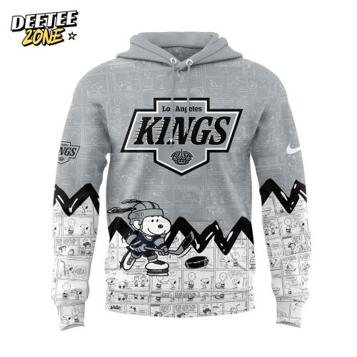 Los Angeles Kings Anniversary of Peanuts Hoodie V2