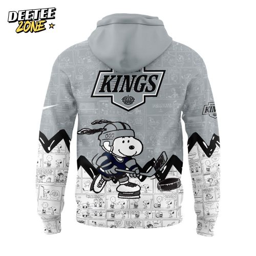 Los Angeles Kings Anniversary of Peanuts Hoodie V2