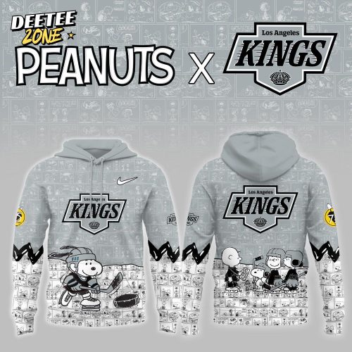 Los Angeles Kings x Peanuts 75 Years Anniversary Limited Hoodie