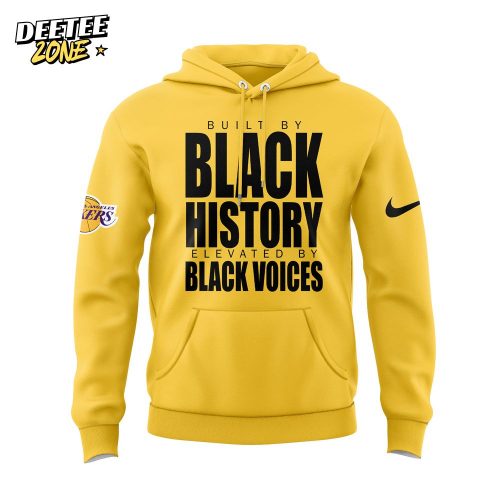 Los Angeles Lakers Luka Doncic Black History Hoodie