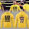 Los Angeles Lakers Luka Doncic Black History Hoodie