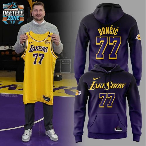 Los Angeles Lakers Luka Dončić Inspired Hoodie – NBA Fan Collection