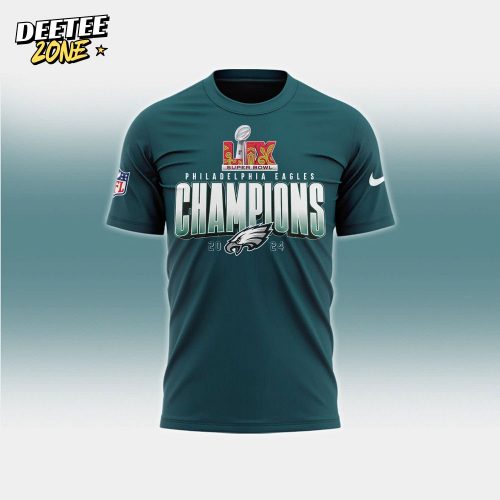 Men’s Nike Philadelphia Eagles Super Bowl LIX Champions TShirt