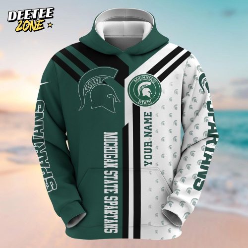 Michigan State Spartans Customized 3D Hoodie