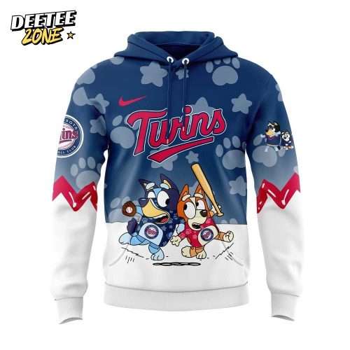 Minnesota Twins Bluey and Bingo Hoodie