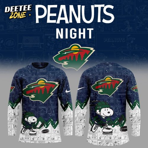 Minnesota Wild Anniversary of Peanuts Jersey