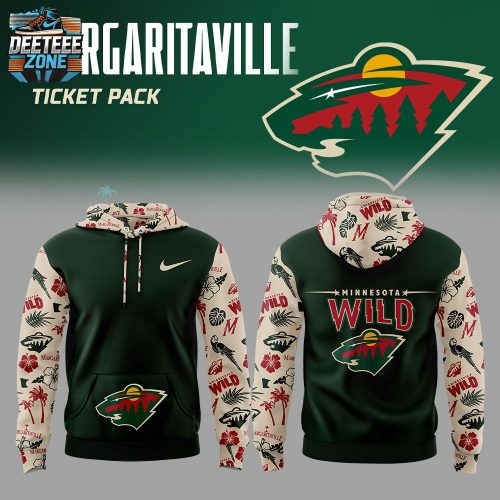 Minnesota Wild “Margaritaville” 2025 Hoodie