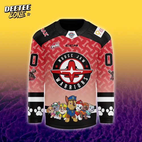 Moose Jaw Warriors x 2025 Nickelodeon Nights for Children’s Miracle Network Premium Limited Personalized Jersey