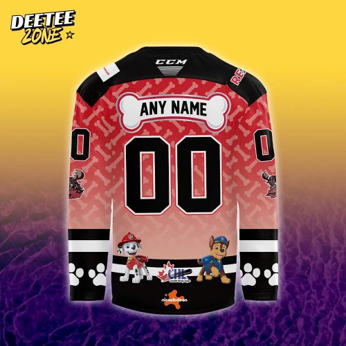 Moose Jaw Warriors x 2025 Nickelodeon Nights for Children’s Miracle Network Premium Limited Personalized Jersey