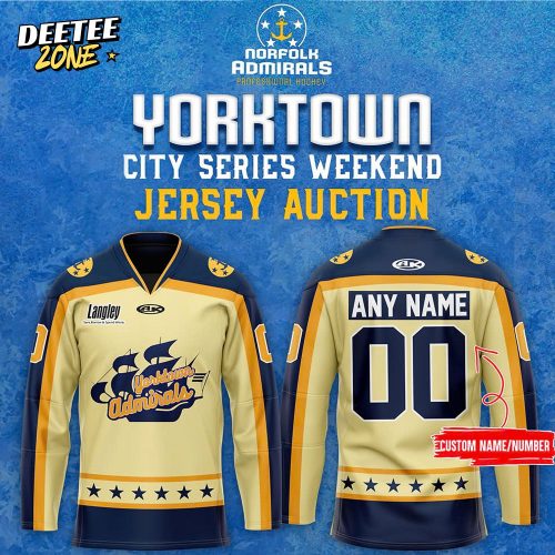 Norfolk Admirals x Yorktown City Series jersey