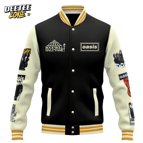 OASIS Rock N Roll Hall of fame Baseball jacket