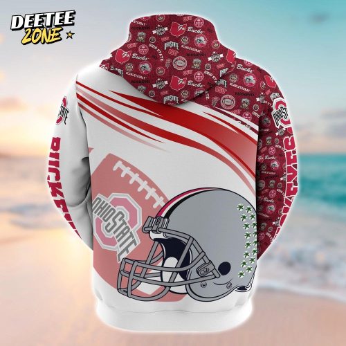 Ohio State Buckeyes Customized 3D Hoodie