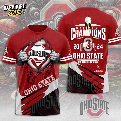 Ohio State Buckeyes Football 3D Tshirt