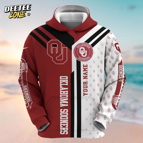 Oklahoma Sooners Customized 3D Hoodie