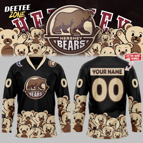 Personalization Hershey Bears Jersey 2024