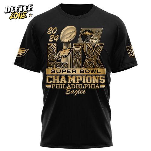 Philadelphia Eagles CHAMPIONS SUPER BOWL LIX 2025 Tee Limited Edition