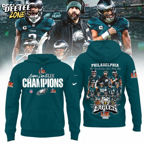 Philadelphia Eagles CHAMPIONS SUPER BOWL LIX Limited Edition Hoodie