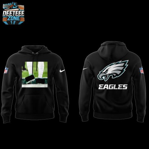 Philadelphia Eagles NFL 2025 Nike Limited Jalen Hurts Black Hoodie