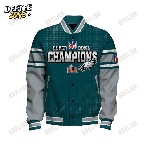 Philadelphia Eagles Super Bowl LIX 2025 Winning Spirit Varsity Jacket Version 2