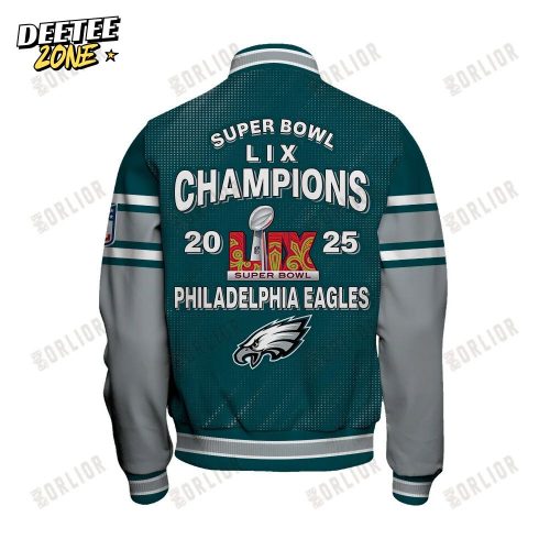 Philadelphia Eagles Super Bowl LIX 2025 Winning Spirit Varsity Jacket Version 2