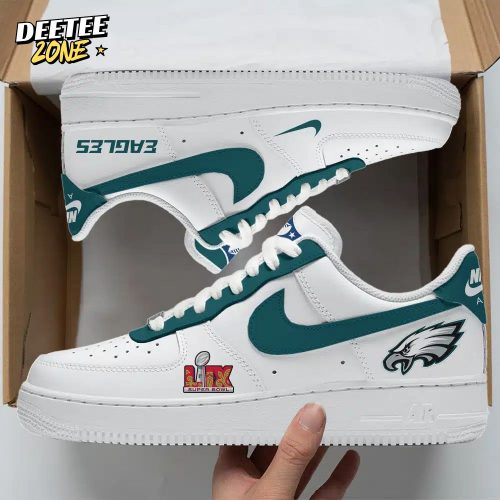 Philadelphia Eagles Super Bowl LIX AF1 Sneakers