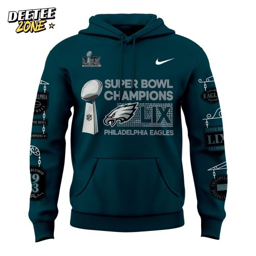 Philadelphia Eagles Super Bowl LIX Champions Hoodie