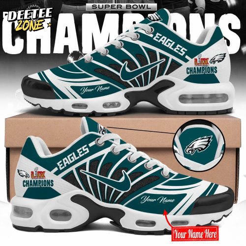 Philadelphia Eagles Super Bowl LIX Champions New Shoes