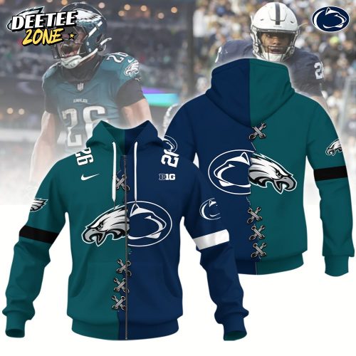 Philadelphia Eagles x Penn State Nittany Lions Crossover Hoodie