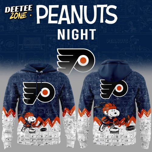 Philadelphia Flyers Anniversary of Peanuts Hoodie