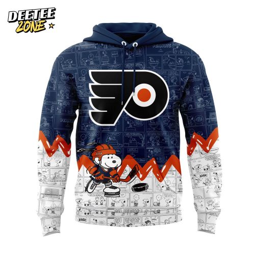 Philadelphia Flyers Anniversary of Peanuts Hoodie