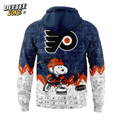 Philadelphia Flyers Anniversary of Peanuts Hoodie