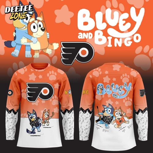 Philadelphia Flyers Bluey and Bingo Jersey