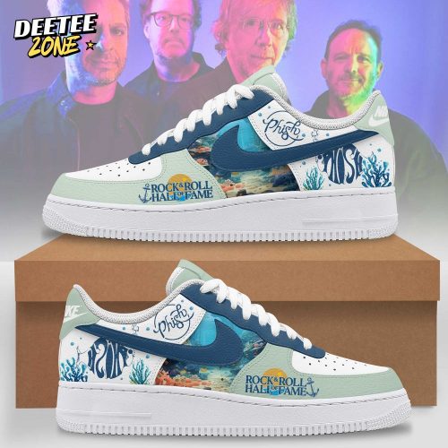 Phish Rock N Roll Hall of fame AF1 Shoes