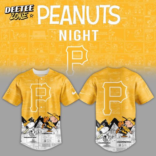 Pittsburgh Pirates 75th Anniversary of Peanuts Jersey