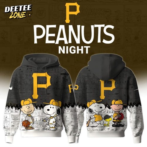 Pittsburgh Pirates MLB x The 75th Anniversary Of Peanuts Limited Edition Hoodie 2025