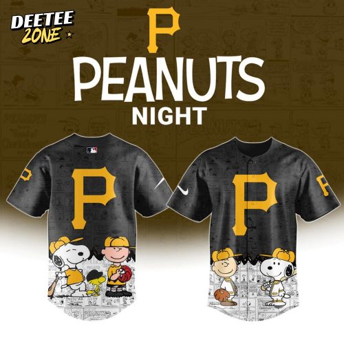 Pittsburgh Pirates MLB x The 75th Anniversary Of Peanuts Limited Edition Jersey 2025