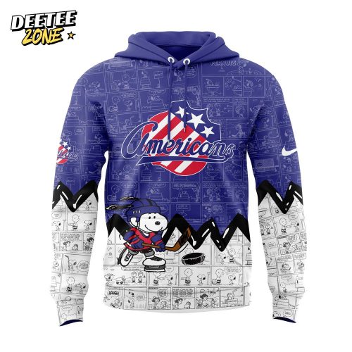 Rochester Americans Anniversary of Peanuts Hoodie