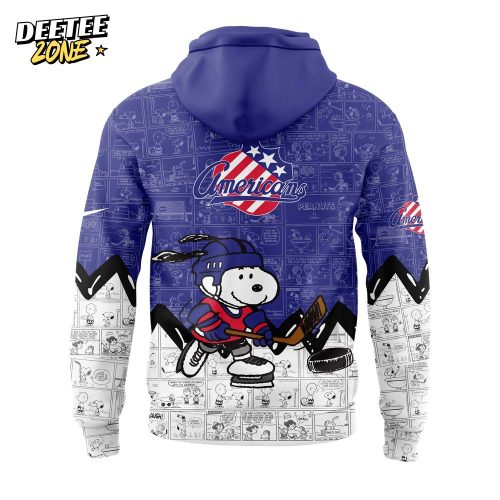 Rochester Americans Anniversary of Peanuts Hoodie