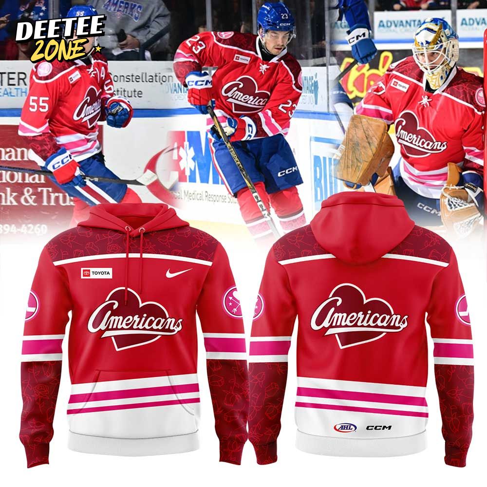 Rochester Americans Red Threads Uniform Hoodie Rochester Americans Red Threads Uniform Hoodie