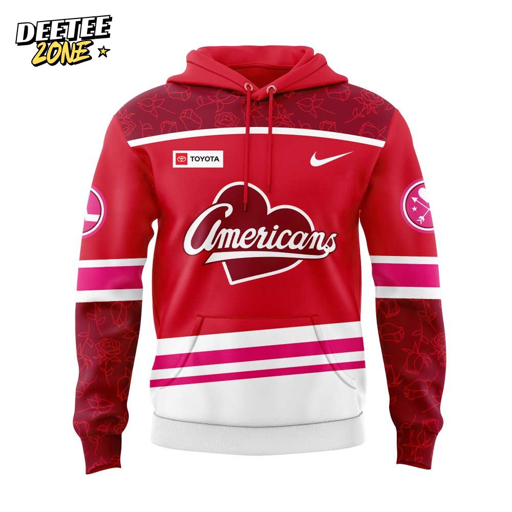 Rochester Americans Red Threads Uniform Hoodie Rochester Americans Red Threads Uniform Hoodie