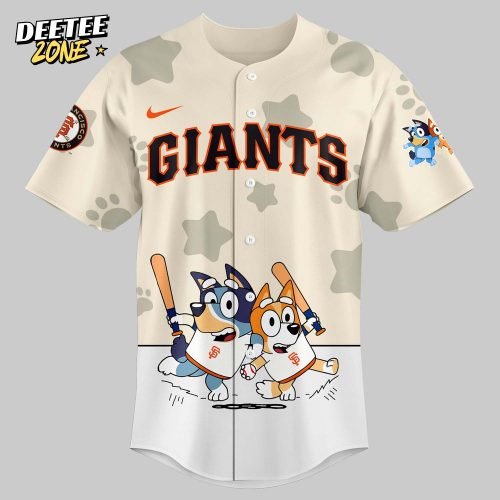 San Francisco Giants x Bluey and Bingo Jersey