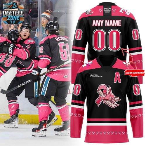 San Jose Barracuda “Pink in the Rink” Jersey