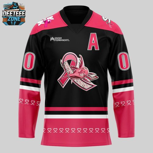 San Jose Barracuda “Pink in the Rink” Jersey