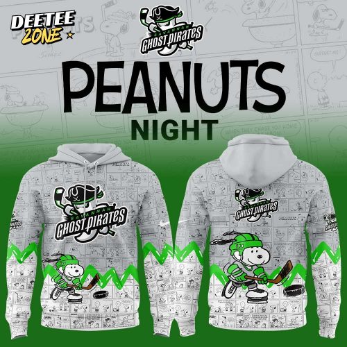 Savannah Ghost Pirates Anniversary of Peanuts Hoodie