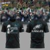 Black Philadelphia Eagles Super Bowl LIX Champions Lombardi Trophy T-Shirt