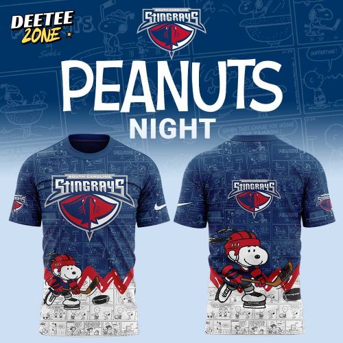 South Carolina Stingrays Anniversary of Peanuts T-shirt