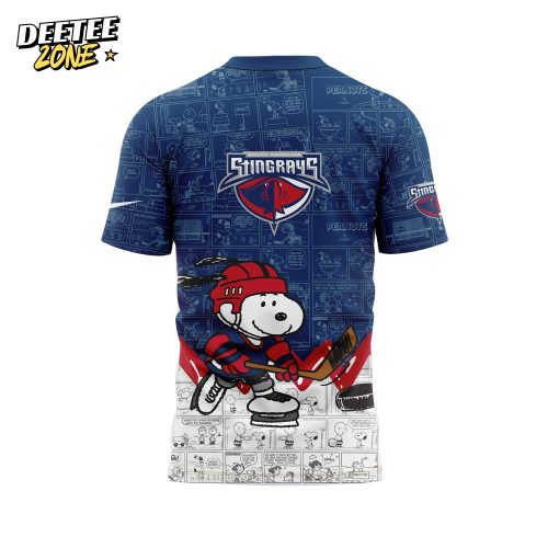 South Carolina Stingrays Anniversary of Peanuts T-shirt