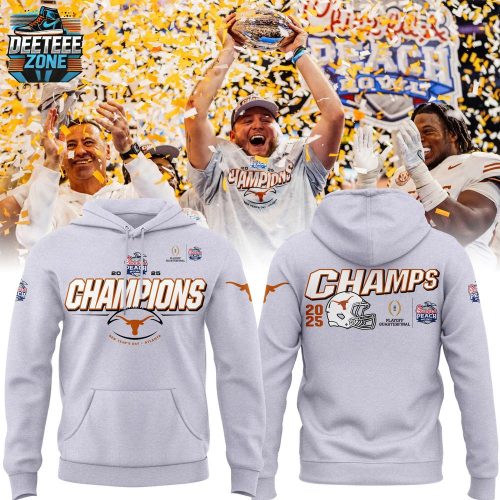 Texas Longhorns 2025 Peach Bowl Champions Hoodie